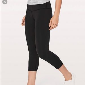 Lululemon Wunder Under Crop Legging
